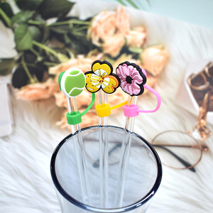 โรงงานโดยตรงPvcฟางT Opperตกแต่งวัวสาว<span class=keywords><strong>Cafecito</strong></span> Chism Tumblersขายส่งฟางCharmsสีชมพูCharmsถ้วยอุปกรณ์เสริม - Product Image 5