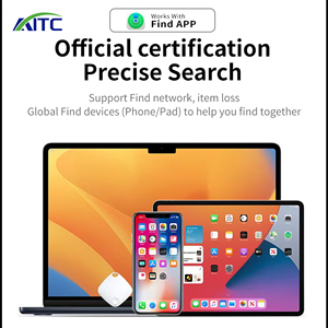 Traceur GPS intelligent <span class=keywords><strong>Google</strong></span> Find My Smart Tag BLE 5.0 étanche IP67 avec <span class=keywords><strong>historique</strong></span> de suivi pour véhicules, portefeuilles, sacs, porte-clés de voiture, contrôle via application iOS - Product Image 2