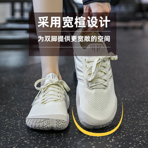 รองเท้าฟิตเนส GallonShark สำหรับทุกเพศ วัสดุตาข่าย พื้นยาง พื้นรองรับ EVA เหมาะสำหรับการฝึกซ้อมในยิมและการฝึกครอสเทรนนิ่ง - Product Image 4