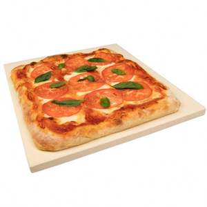 Pietra di cottura naturale 14 pollici <span class=keywords><strong>Pizza</strong></span> 24X24 Pizzastone in legno spatola Set articoli per la casa vetratura 18X24 supporto per padella con manico - Product Image 5