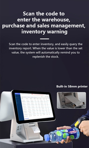 11.6/15/15.6 Inch Android Win-dows POS Cash Register All In One POS System For Supermarket & Restaurant - Product Image 3