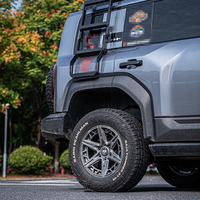 Rines de Aleación Personalizados 17x8.5 18x8.5 20x9 6x139.7 4x4 Estilo Beadlock para Toyota Tacoma Hilux 4Runner Ford Ranger