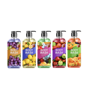 Kit de Douche Exfoliant Parfumé aux Fruits Écologique pour Hommes et Femmes - Gel Douche Smoothie De Ducha España - Product Image 1
