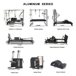 Commerciële professionele aluminium Pilates reformer machine core bed, verstelbaar, milieuvriendelijk, op maat gemaakt, hoogwaardige kwaliteit voor studio's - Product Image 5
