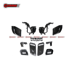 ชุดแต่งตัวถังรถยนต์คาร์บอนไฟเบอร์แบบแห้งสไตล์ OEM สำหรับ Porsche 991.2 GT3 RS ประกอบด้วยลิ้นหน้า สเกิร์ตข้าง ช่องระบายอากาศบังโคลน ฝาครอบกระจกมองข้าง และฝากระโปรงหน้า - Product Image 5