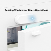 Minew S4 capteur de porte à distance suivi en temps réel sans fil Ble 5.0 capteur de balise alarme magnétique intelligent IoT capteur de fenêtre de porte