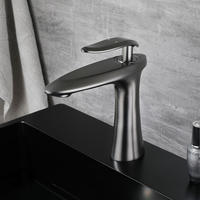 Robinet de lavabo monocommande en laiton chromé sur mesure, anti-corrosion, à poser sur le comptoir, mitigeur chaud/froid pour salle de bain, vente en gros