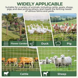 Galvanized Iron Wire Cattle <b>Net</b> 8ft Farm Enclosure <b>Fence</b> for Australian Ranch to Prevent Deer and Wild Animals - Product Image 6
