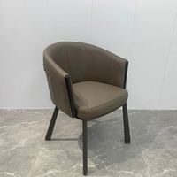 Canapé et fauteuil de négociation en cuir moderne, durable et imperméable pour le bureau, la maison et les salons d'hôtel