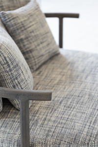 Set di Divani in Stile Nordico Moderno Japandi, Design Minimalista, Arredamento per Soggiorno, Comodo Divano a Tre Posti Imbottito in Quercia per Hotel - Product Image 6
