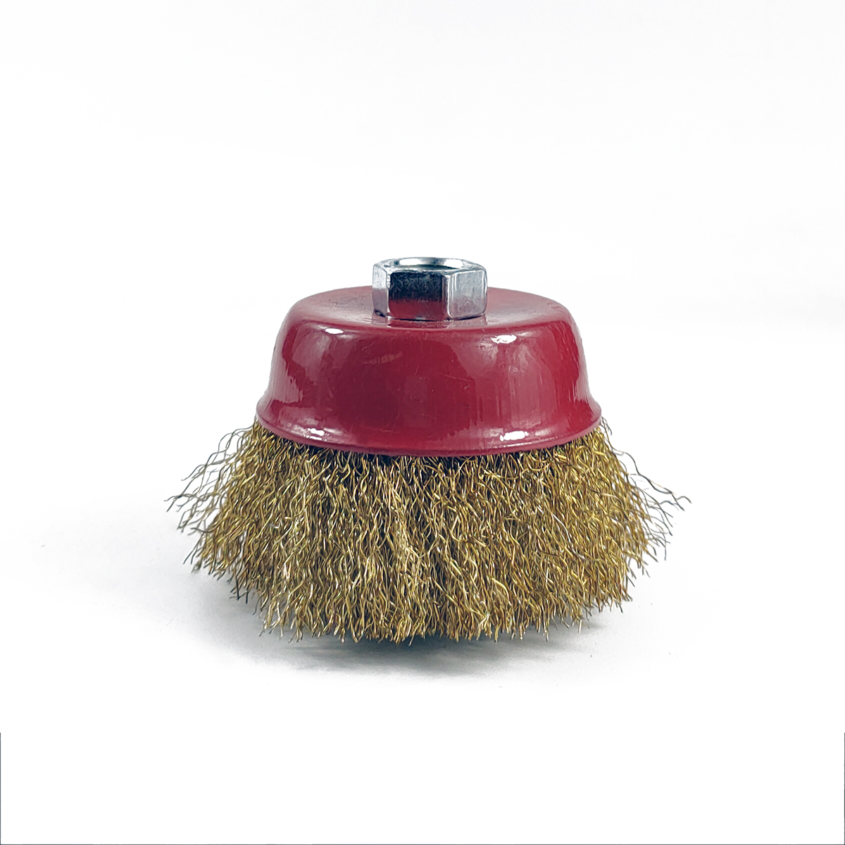 Завод IMPA592073, круглая щетка из латунной проволоки для полировки стаканчиков