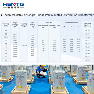 Mv&amp;hv <strong>transformers</strong> Factory <strong>Price</strong> Single Phase Pole Mounted Distribution <strong>Transformer</strong> 25 Kva Oil <strong>Type</strong> Single Phase <strong>Transformer</strong> - Product Image 2