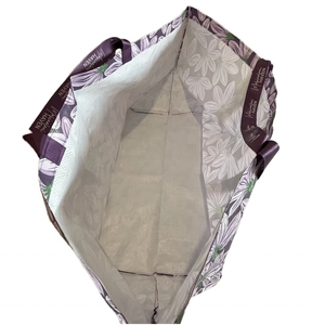 カスタムロゴ印刷 ラージサイズ 再利用可能 リサイクル可能 防水 PP織りトートバッグ 折りたたみ式 スーパーマーケット ショッピングバッグ ギフト用レター - Product Image 4