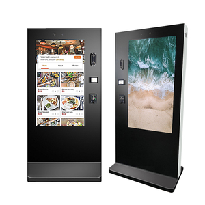 Kiosque <span class=keywords><strong>de</strong></span> commande automatique à écran tactile vertical extérieur <span class=keywords><strong>de</strong></span> 55 pouces, double écran, sur pied, pour la commande <span class=keywords><strong>de</strong></span> nourriture - Product Image 4