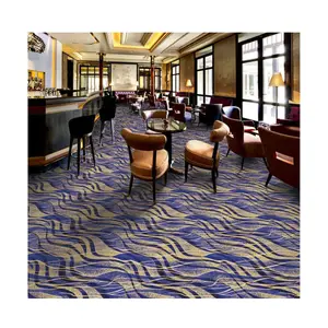 Wholesale Beautiful Pattern Tufted 100% Nylon Printed Broadloom Hotel Room Carpet Rug Modern Design Wall To Wall Hoel Carpet