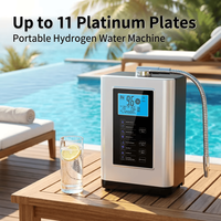 Nouveauté : Ioniseur d'eau à hydrogène Semos SPE PEM, machine à eau alcaline à hydrogène de haute pureté 99,99 %, PH 5-9,5, OEM