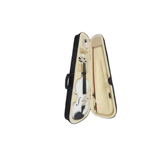 Adult Children Exam Classical White Full Basswood Plywood Violin