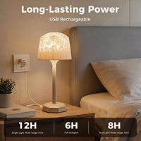 Lampe de table à ondulation de l'eau avec télécommande Cadeau romantique d'intérieur Lampe de projection LED Jambe haute
