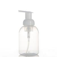 Botol Pompa Dispenser Sabun Busa Plastik 12oz 350 ml Botol Sabun Cair Bentuk Oval Kosong