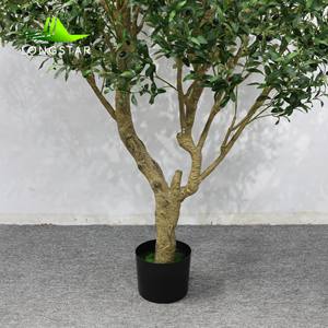 Árbol Artificial de Olivo de 240 cm con Base Resistente, Árbol de Hoja Perenne de Tacto Real, el Más Vendido, para Decoración de Interiores, Exteriores y Oficinas - Product Image 3