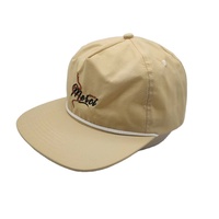 Groothandel Ademende Lichtgewicht Nylon Waterdichte Sneldrogende Snapback Cap Met 5 Panelen