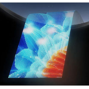 Trong suốt Màn hình <span class=keywords><strong>LED</strong></span> hiển thị với lưới phim cho cửa hàng bán lẻ và trung tâm mua sắm hoạt hình hiển thị - Product Image 4