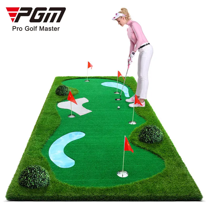 Alta qualidade artificial indoor mini golf putting tapete verde