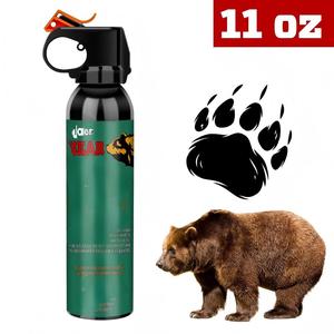Professional 11oz Wildlife Deterrent Gazeuse de Protection 25ft Long Range Animal Repellent Safety Tool for Camping and Hiking - Product Image 4