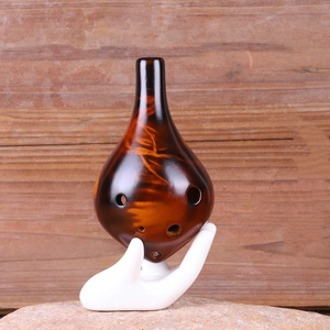Ocarina de Cerámica de 6 Orificios al por Mayor, Mini Flauta para Niños, Regalo Especial para Amantes de la Música - Product Image 5