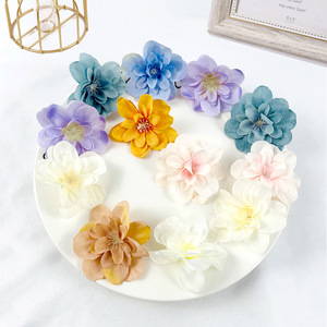 Flor Artificial de Delphinium de 6 cm de Diámetro, Espino de Pavo Real para Decoración de Bodas, Arreglos Florales para el Cabello y la Ropa - Product Image 5