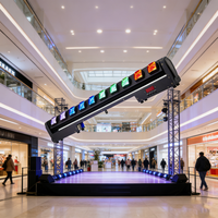 Barre de projecteur LED DMX-512 la plus populaire pour éclairage de scène, contrôle DMX, pour DJ, discothèque, KTV, bar, éclairage de mariage, faisceaux lumineux