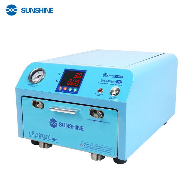 SUNSHINE REMOVE BUBBLE MACHINE - S-978B 12.9" 