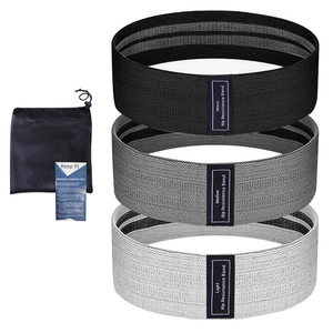 Banda elastica de resistencia Para ejercicios bande đàn hồi tùy chỉnh tập thể dục Vải tập thể dục ban nhạc kháng với logo bán buôn - Product Image 6