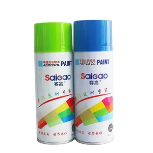 SAIGAO Tinta em spray multiuso fluorescente para carros, tinta protetora composta de metal para galvanização a frio, alta qualidade