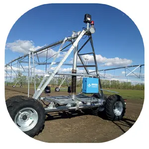 O melhor preço fazenda máquinas de rega cropped centro pivot viajante fabricante de irrigação de tubulação sistema pulverizador de fertilizante para venda