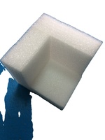 Protecteurs de bord en mousse EPE de couleur noir bleu blanc personnalisés en gros Protecteurs d'angle de cadre photo en mousse pour boîte en bois