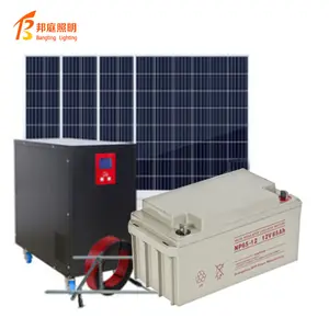 שמש כוח מערכת בית 500W 1KW 2KW 3KW 5KW 6kwPortable אנרגיה סולארית מערכת כבוי גריד שמש אחסון מערכות עם סוללת ליתיום