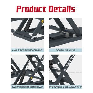<span class=keywords><strong>Lift</strong></span> Gunting Berkualitas Tinggi Pengangkat Mobil Hidrolik untuk Perbaikan Kendaraan Berfungsi 1,2 Meter - Product Image 2