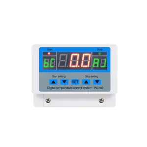 W3103 pengontrol suhu Digital 5000W, termostat Digital 30A sakelar pengontrol suhu