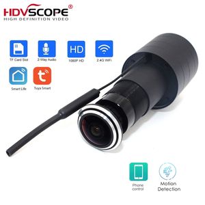 Caméra Cateye <span class=keywords><strong>sans</strong></span> <span class=keywords><strong>fil</strong></span> à vision intérieure bidirectionnelle 180 ° ICsee Caméra IP 2.0MP avec objectif 1.78mm - Product Image 2