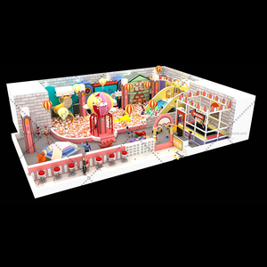 Ensemble d'équipements de jeux intérieurs avec aire de jeux souple et panier de basket pour centres commerciaux, écoles et maisons - Robuste et personnalisable - Product Image 3
