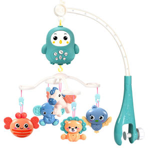 Campana colgante extraíble colorida de alta calidad, <span class=keywords><strong>cuna</strong></span> de juguete, cama de bebé Musical móvil, <span class=keywords><strong>carrusel</strong></span> de juguete <span class=keywords><strong>para</strong></span> cunas, juguete infantil <span class=keywords><strong>para</strong></span> bebés - Product Image 2