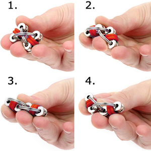 Juguete Antiestrés con Forma de Cadena de Bicicleta, Alivio de la Ansiedad para Adultos y Niños, Juguetes Sensoriales para el Autismo - Product Image 2
