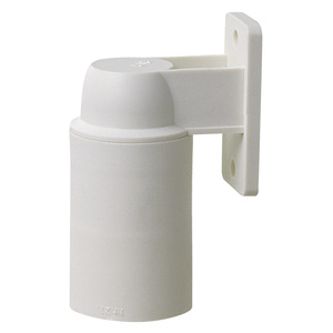 White E14 Lamp Holder Wall Mount 2.6 Cm Length 3.6 Cm Height For Indoor <b>Lighting</b> Fixtures - Product Image 1