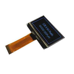 GL 0.96英寸OLED显示屏 128x64 白蓝黄单色小型SSD1306 PCB安装 26.70x19.26x1.45mm I2C PMOLED屏幕 - Product Image 4