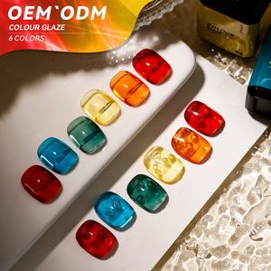 JTING Hema Free Vegan – Collection de vernis gel effet gelée 6 couleurs, haute pigmentation, couleurs néon transparentes, pour ongles - Product Image 1