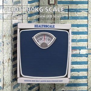 Preisgünstige LCD-Plattform Mechanische Badezimmerwaage 130kg Kapazität Umweltfreundlich OEM CE-Zertifiziert Gewichtsmessung - Product Image 3