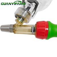 Seringue vétérinaire automatique continue 2ml 5ml, injecteur réglable pour la vaccination des porcs, bovins, ovins, équipement d'élevage