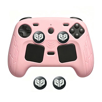 Nouvelle manette de jeu sans fil Steam Controller 2 avec coque en gel de silicone et grip pour pouce, compatible PC, PS et autres plateformes de jeu