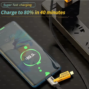 Hot Bán Chất Lượng Cao 4 Trong 1 Pd 65W 27W Kẽm Hợp Kim <span class=keywords><strong>USB</strong></span>-<span class=keywords><strong>C</strong></span> Loại <span class=keywords><strong>C</strong></span> Bện Điện Thoại Di Động Sạ<span class=keywords><strong>c</strong></span> Nhanh Sạ<span class=keywords><strong>c</strong></span> Sạ<span class=keywords><strong>c</strong></span> <span class=keywords><strong>C</strong></span>áp Cho Iphone - Product Image 5